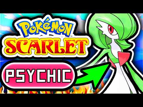 Can You Beat Pokémon Scarlet Using ONLY PSYCHIC TYPES?