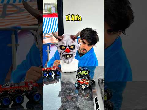 AUTO VS TORRE DE VASOS! ￼💥#Publicidad #HotWheels #MonsterTrucks"