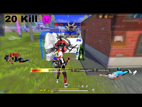 BR RANKED 🥵 GAME 🎮 FULL RUSH 🥳 20 KILLS