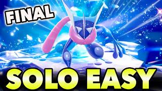 FINAL 7 Star GRENINJA Raid – Best SOLO Build (Scarlet & Violet)