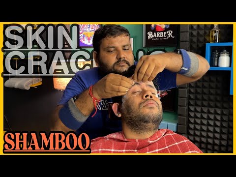 ASMR Loud Skin Crackings | Intense Hair Cracking Head Massage by SHAMBOO💈#asmr