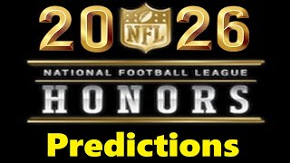 2026 NFL Honors Predictions