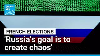YouTube video thumbnail:  Russia Ramps up Disinformation War as French Presidential Elections Draw Nearer