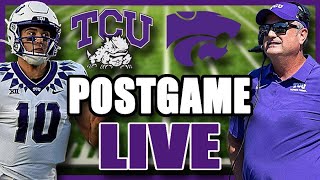 TCU Postgame LIVE 12 / KANSAS STATE