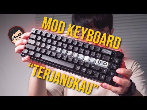 Modif Keyboard Buat PEMULA! | Fantech Atom Pro 66 Review