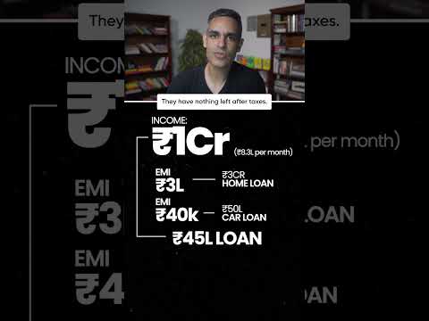 Iss COUPLE ki Income Rs. 1 CRORE hain - par REALITY kya hain?! | Ankur Warikoo #shorts