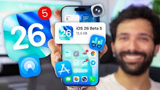 iOS 26 Beta 5 SALE HOY 😍 ¡MUCHAS novedades y cambios!