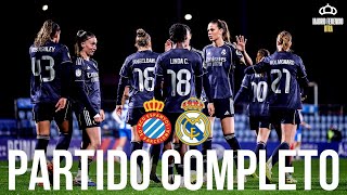 ESPANYOL vs REAL MADRID [20/12/2025] l PARTIDO COMPLETO (Copa de la Reina - Octavos de Final)