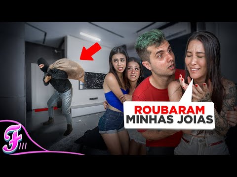 INVADIRAM A CASA E ROUBARAM MINHAS JOIAS ! - Fran Japa