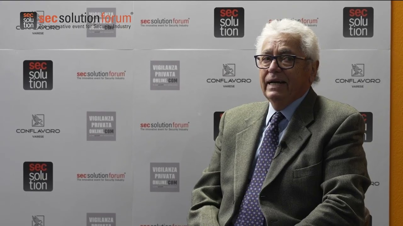 secsolutionforum a Sicurezza 2025 con Franco Dischi, Segretario Generale di Assosicurezza