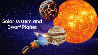 SOLAR SYSTEM AND DWARF PLANET SIZE COMPARISON 3D| Universe Size Comparison 