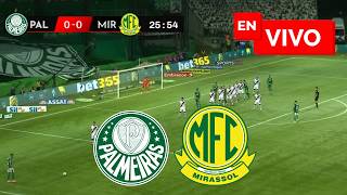 🔴 Palmeiras x Mirassol AO VIVO COM IMAGENS - BRASILEIRÃO 2026