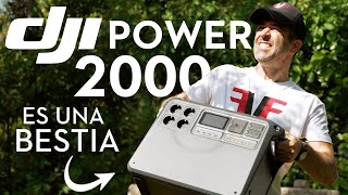 La ESTACIÓN de ENERGÍA SOLAR de DJI más POTENTE - DJI POWER 2000 Review