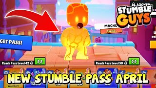 New Stumble Pass April 2025 Stumble Guys❗️