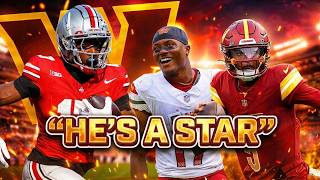 Jayden Daniels & Terry McLaurin TALK Carnell Tate! Plus Tate REVEALS What He'd Add to the Commanders