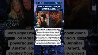 A list stars rally behind Sean Hayes in NYC