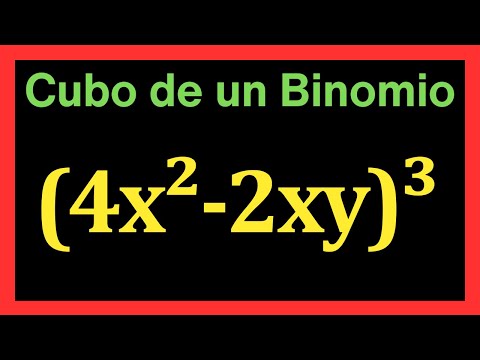 ✅👉Cubo de un Binomio  ✅ Productos notables