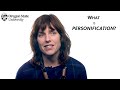 Understanding Personification