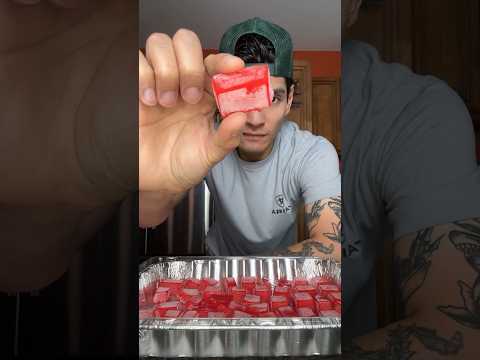 Pre-workout watermelon frozen gummies