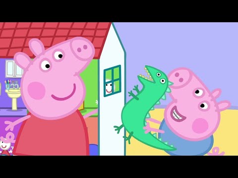 Peppa And George Tidy Their Room! | Kids TV And Stories