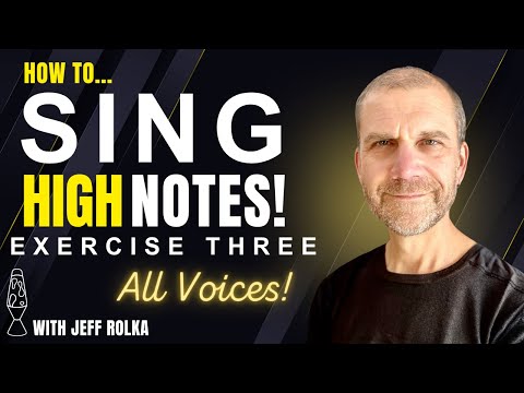 How to Sing High Notes - How to Sing Over the Break-  Exercise 3