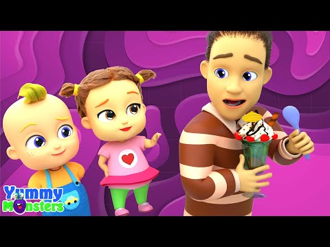 Johny Johny Yes Papa 👶 THE BEST Song for Children+More Kids Songs | Yummy Monsters