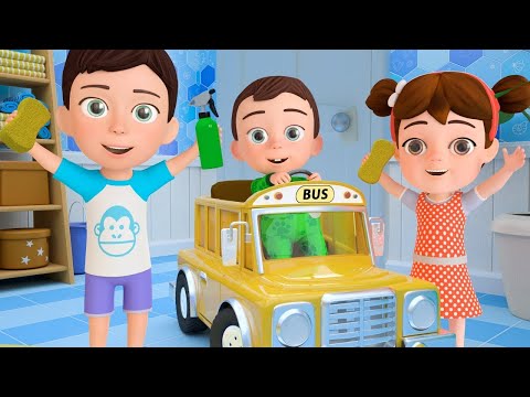 Wheels On The Bus +More Songs For Kids | Newborn Nursery Rhymes