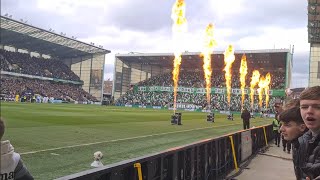 Hibs Vs Hearts Walk Out
