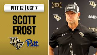 Pitt 12, UCF 7 - Scott Frost Press Conference ⚔️🏈