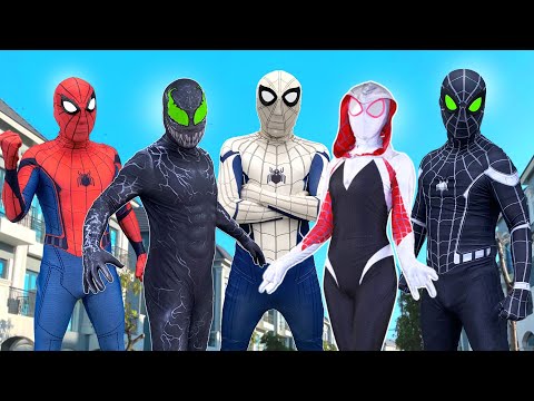 SPIDER-MAN World Story | RESCUE Hostage From VENOM ( Amazing Funny Action ) by FLife vn