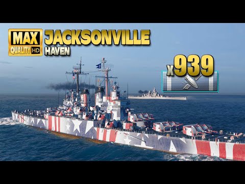 Cruiser Jacksonville  You need two for a tango   World of Warships