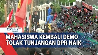 Mahasiswa Kembali Turun ke Jalan! Tolak Tunjangan Fantastis Anggota DPR