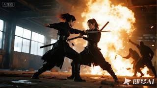 爆燃动作电影，功夫女侠孤身血拼杀手，罪恶之城上演黑吃黑大戏！！#movie #電影 #功夫