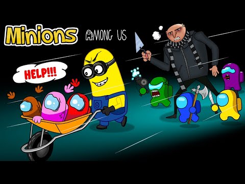 Among Us VS Gru in Minions #2 and the surprise behind | AMONG US ANIMATION ZOMBIE