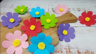 Make Beautifu Paper Flowers_Diy Paper Flower Easy_Paper Flower