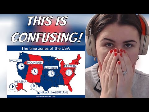 Brit Reacts to American Time Zones