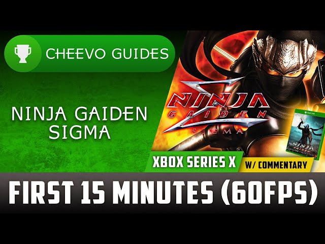 Ninja Gaiden Sigma (Master Collection) - Gameplay 60FPS (Xbox Series X)