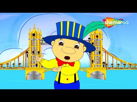 London Bridge Is Falling Down rhyme & More Nursery Rhymes for kids | Shemaroo Kids Junior