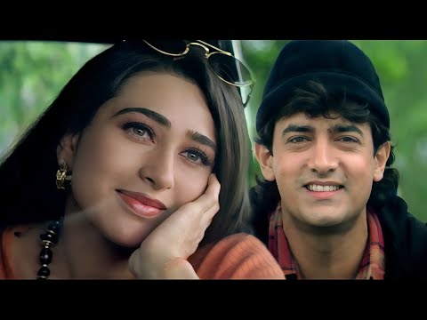 Aaye Ho Meri Zindagi Mein - Male | Lyrical | Udit Narayan | Aamir | Karisma | Evergreen Love Song