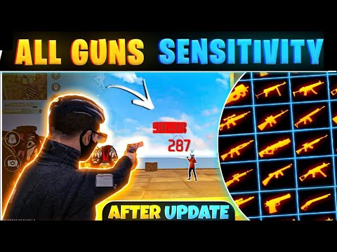 All Gun Headshot Sensitivity Setting After New OB46 Update | Free Fire Max Auto Headshot Sensitivity