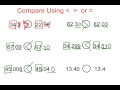 Comparing and Ordering Decimals Challenge