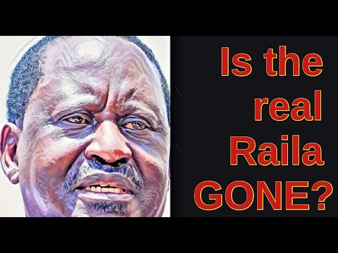 The 2 people remote controlling 80 yr old Raila Odinga
