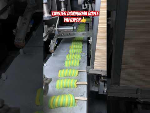 TWİSTER DONDURMA BÖYLE YAPILIYOR