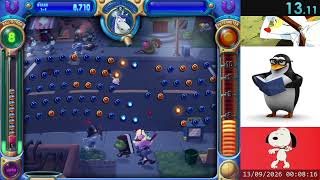 Peggle Nights: Death% - Any% in 29.767