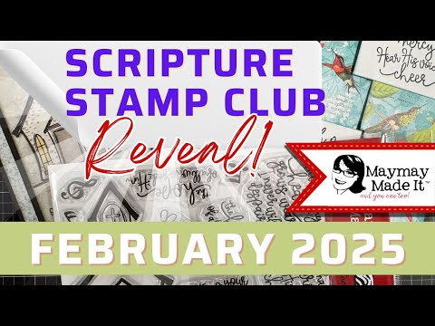 February 2025 Scripture Stamp Club Reveal