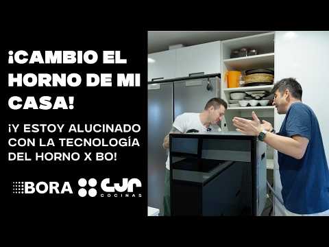 ¡INSTALAMOS el HORNO BORA X BO y 😱 Alucinamos con sus funciones! Cocinas CJR