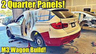 I flew Across The Country To build The Ultimate BMW M3 Wagon Custom Oem Wide Body!!!