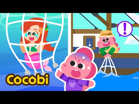 Di Mana Putri Duyung Kecil?🧜‍♀️❓ dan Lainnya | Kompilasi Lagu Anak-anak | Cocobi