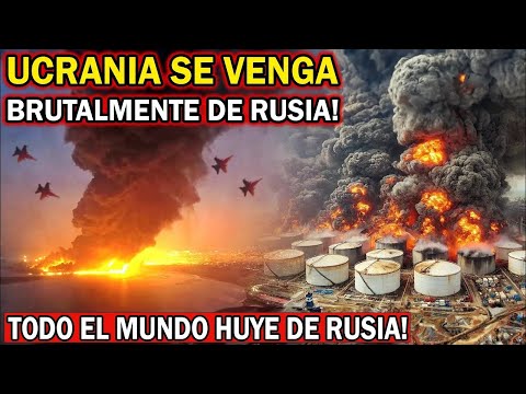 BRUTAL BOMBARDEO! Ucrania DESTRUIDO fábrica de misiles más secreto Rusia con 10.000 drones UJ-26!