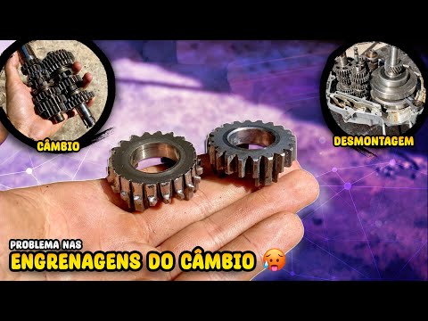 Trocando as engrenagens do câmbio da 99